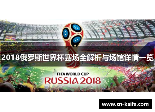 2018俄罗斯世界杯赛场全解析与场馆详情一览